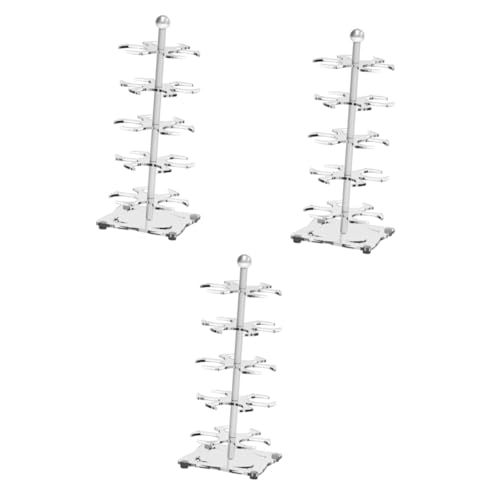 Mikikit 3St Ei-Halter-Baum Ornament-Display-Baum Eierständer Eierregal Ausstellungsregale Eierhalter Regal zur Aufbewahrung von Eiern fortschrittlich Ausstellungsstand Eierschale von Mikikit