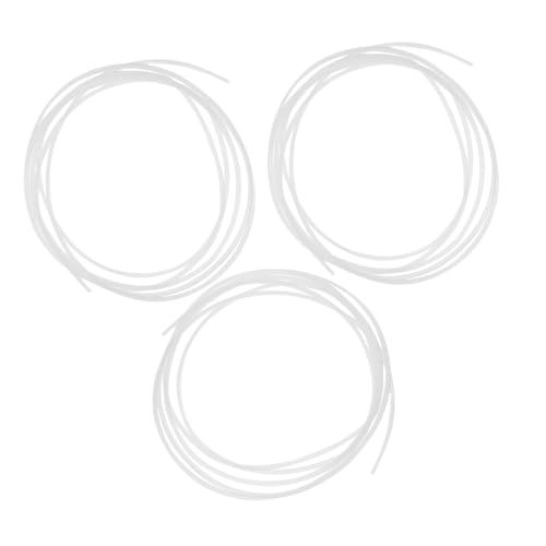 Mikikit 3pcs Drucker Ptfe -schlauch 3d -drucker -rohr 3d -druckerteile Ptfe -schlauch Für Drucker 3d -druckerzubehör -rohr -ersatz Für 3d -drucker von Mikikit