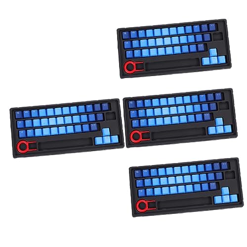 Mikikit 4 Sätze Tastenkappe Gaming-tastatur Mechanisch Mechanische Tastatur Tastaturzubehör Tastaturschutz Computertastaturen Tastatur Wechseln Computer Tastatur Wort Durch Pbt Schalter von Mikikit