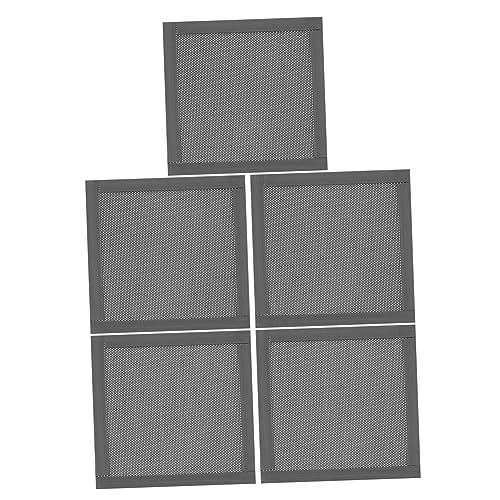 Mikikit Magnetisches Computer-lüfter-schutznetz 5-teiliges Set 12 X 12 cm Staubfilter Und Lüfterabdeckung Mikikit Magnetisches Computer-lüfter-schutznetz 5-teiliges Set 12 X 12 cm Staubfilter Und Lüfterabdeckung von Mikikit