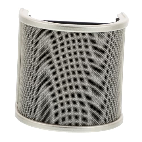 Mikikit Aufnahmemikrofon Mikrofon -Popfilter Kunststoff Golden Mikikit Aufnahmemikrofon Mikrofon -Popfilter Kunststoff Golden von Mikikit