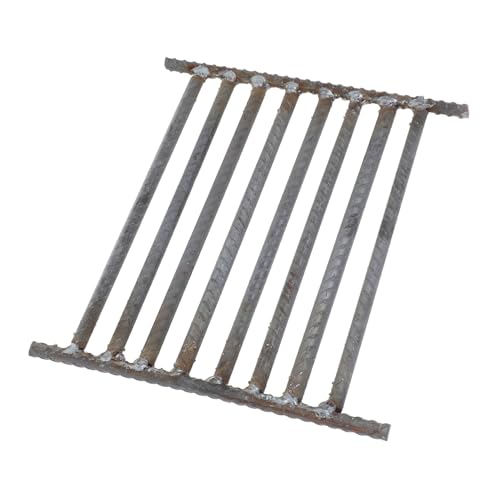 Mikikit Grillrost Feuerstellenrost für den Außenbereich Kaminzubehör Feuerstelle Zubehör Brennholzhalter Metallgitter Feuerstelle im Freien Camping-Grill Bewehrung Grey Mikikit Grillrost Feuerstellenrost für den Außenbereich Kaminzubehör Feuerstelle Zubehör Brennholzhalter Metallgitter Feuerstelle im Freien Camping-Grill Bewehrung Grey von Mikikit