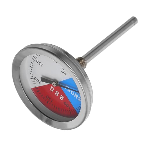 Mikikit Grillthermometer Fensterthermometer für Außentemperatur Thermometer für Lebensmitteltemperatur Temperaturthermometer zum Kochen Thermometer für Grill Thermometerwelt Edelstahl 304 Mikikit Grillthermometer Fensterthermometer für Außentemperatur Thermometer für Lebensmitteltemperatur Temperaturthermometer zum Kochen Thermometer für Grill Thermometerwelt Edelstahl 304 von Mikikit