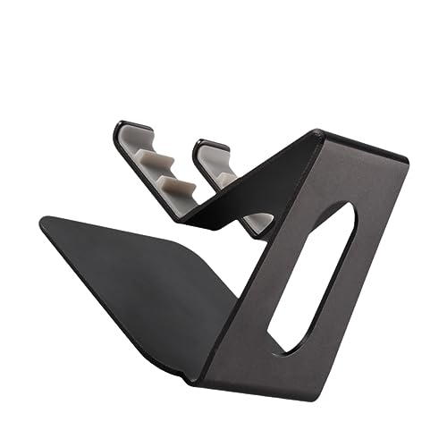 Mikikit Handyhalter Schild Stand Einstellbar Tablet-Halter Handyständer Verstellbar Zelle Aluminium-metallhalterung Telefonhalter Aus Metall Smartphone-basishalterung Black Mikikit Handyhalter Schild Stand Einstellbar Tablet-Halter Handyständer Verstellbar Zelle Aluminium-metallhalterung Telefonhalter Aus Metall Smartphone-basishalterung Black von Mikikit