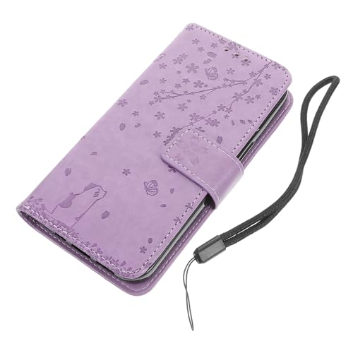 Mikikit Kompatibel Mit 14, Pu-Leder, Brieftaschen-handyhülle Mit Kartenhalter, Blütenkatzen-prägung, Flip-Smartphone-Abdeckung, Süße Schutzhülle Für Frauen Und Mädchen Mikikit Kompatibel Mit 14, Pu-Leder, Brieftaschen-handyhülle Mit Kartenhalter, Blütenkatzen-prägung, Flip-Smartphone-Abdeckung, Süße Schutzhülle Für Frauen Und Mädchen von Mikikit