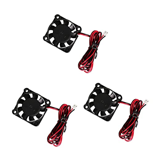 Mikikit 3 Stück Bürstenloser Lüfter Für 3D-drucker 12 V Dc 0 12 A Hohe Leistung Einfache Installation Geringer Stromverbrauch von Mikikit