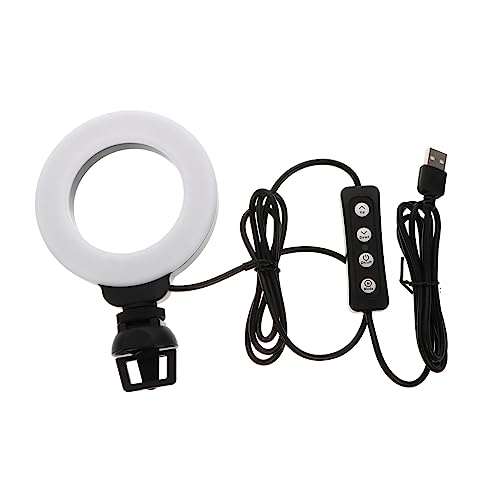 Mikikit Led Video Licht Für Konferenzen Remote-Arbeit Live-Streaming Makeup Klappbarer Clip Dreistufige Helligkeitsanpassung Für Desktop Und Online-Klassen Mikikit Led Video Licht Für Konferenzen Remote-Arbeit Live-Streaming Makeup Klappbarer Clip Dreistufige Helligkeitsanpassung Für Desktop Und Online-Klassen von Mikikit