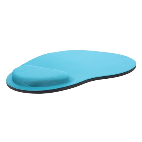 Mikikit Mauspad mit Handgelenkauflage aus Memory Atmungsaktiv und rutschfest Ergonomische Unterstützung für Büro Gaming Mikikit Mauspad mit Handgelenkauflage aus Memory Atmungsaktiv und rutschfest Ergonomische Unterstützung für Büro Gaming von Mikikit