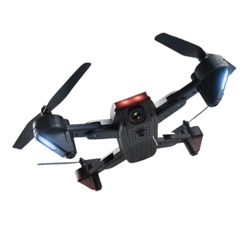 Mikikit Mini-Drohne Drohne Pocket-Quadrocopter Flugzeug PTZ Geographisches Positionierungs System Weiß von Mikikit