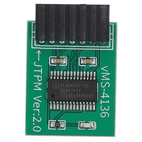 Mikikit Sicherheitsmodul Mini-tpm-modul Rechner 2. 0 Verschlüsselungsmodul Modulare Systemkomponenten Tpm-modul Für Motherboard Modulsystemkomponenten. Minipc Zubehör Gewidmet Leiterplatte von Mikikit
