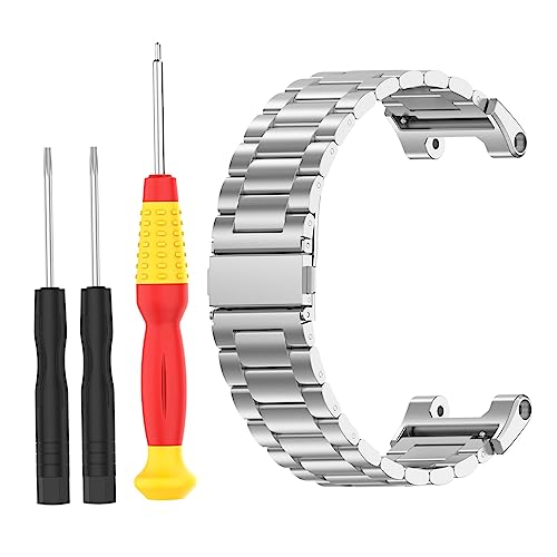 Mikikit T 1918 Smart Watchband Edelstahl Uhrenarmband Einfaches Entfernen Vielseitiger Stil von Mikikit