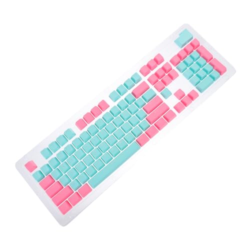 Mikikit Ergonomische Step Arc Design Tastenkappen 104 Tasten Computer Tastaturkappen Pbt Gaming Tastatur Ersatz von Mikikit