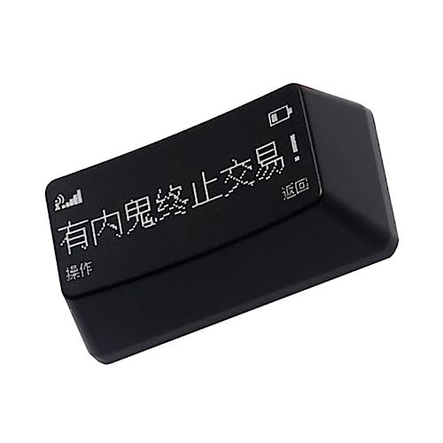 Mikikit Tastenkappe Computer Tastatur Mechanische Tastatur Durchsichtige Taste Ersatzschlüsselkappe Computertastaturen Kappe Für Computertastatur Abs Klaviatur Höllische Angelegenheiten von Mikikit