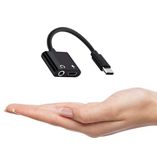 Mikikit Telefon-Headset USB-c Auf Aux USB-c-aux USB c Kopfhörer USB-c Auf 3,5-mm-audioadapter Kopfhörer Adapter USB-Adapter USB-c Auf 3,5 Mm USB c Zu Kopfhöreranschluss Telefon Splitter von Mikikit