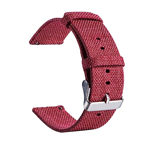 Mikikit Uhr 42mm Kompatibel Band Nylon Canvas Uhr Strap Ersatz Für Mikikit Uhr 42mm Kompatibel Band Nylon Canvas Uhr Strap Ersatz Für von Mikikit