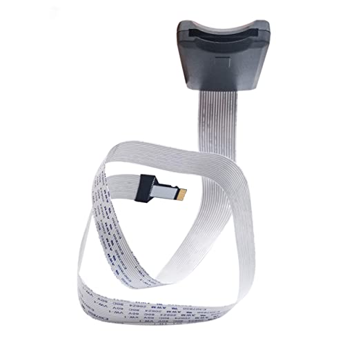 Mikikit Kartenadapter Zum Kartenverlängerungskabel Großer Zu Kleiner Konverter Weiß 62 cm von Mikikit