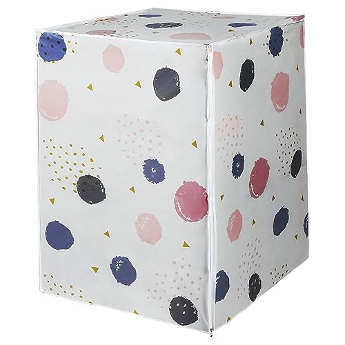 Mikikit Waschmaschinen-abdeckung Frontlader-waschmaschinenhülle Trockner-oberteil-schutz Innenschrank-abdeckung Reißverschluss-design Beständig Staubdicht Verfärbungs- und Kratzfest von Mikikit
