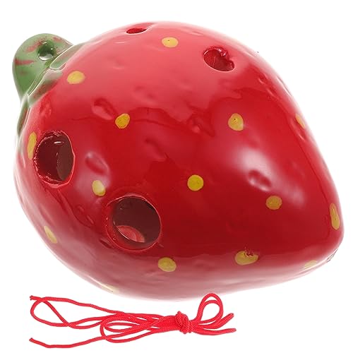 Mikinona 1 Satz 6 Erdbeer-okarina Okarina Erdbeere Kinderokarina Okarina Echte Instrumente Für Form Musikinstrumente Musical Anfänger Ocarina Okarina Aus Ton Rot Keramik Mikinona 1 Satz 6 Erdbeer-okarina Okarina Erdbeere Kinderokarina Okarina Echte Instrumente Für Form Musikinstrumente Musical Anfänger Ocarina Okarina Aus Ton Rot Keramik von Mikinona