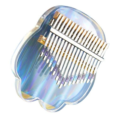 Mikinona 1 Satz Kristall-Daumen Finger Mini Musikinstrument aus Acryl 8 Tasten Daumenklavier Kalimba für Anfänger Daumenklavier für Anfänger kleines Instrument Colorful Mikinona 1 Satz Kristall-Daumen Finger Mini Musikinstrument aus Acryl 8 Tasten Daumenklavier Kalimba für Anfänger Daumenklavier für Anfänger kleines Instrument Colorful von Mikinona