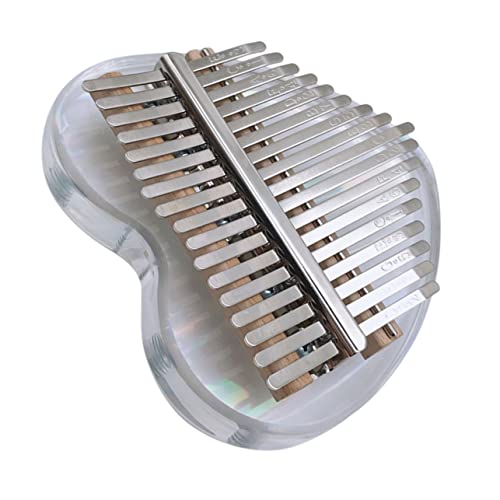 Mikinona 1 Satz Kristall-daumen Daumenklavier Für Anfänger Schlüssel Instrument Fingerklavier Mini-kalimba Für Anfänger Daumenklavier Mit 17 Tasten Mini-kalimba-klavier Acryl Mikinona 1 Satz Kristall-daumen Daumenklavier Für Anfänger Schlüssel Instrument Fingerklavier Mini-kalimba Für Anfänger Daumenklavier Mit 17 Tasten Mini-kalimba-klavier Acryl von Mikinona