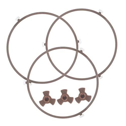 Mikinona 1 Satz Plattentellerringe für Mikrowellen Plattentellerauflage Walze für Mikrowellenplatten mikrowelle drehteller Mikrowellen-Drehteller Ringe für Mikrowellentabletts Ofenringwalze Mikinona 1 Satz Plattentellerringe für Mikrowellen Plattentellerauflage Walze für Mikrowellenplatten mikrowelle drehteller Mikrowellen-Drehteller Ringe für Mikrowellentabletts Ofenringwalze von Mikinona