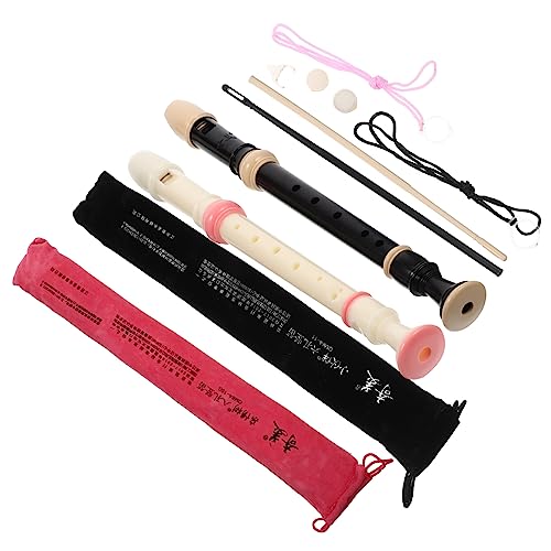 Mikinona 1 Set Blockflöten Set Anfänger Musikinstrument Klarinette Musikinstrumente Übungsblasinstrument Kinderblasinstrument Anfängerinstrument Kunststoffinstrumente Abs von Mikinona