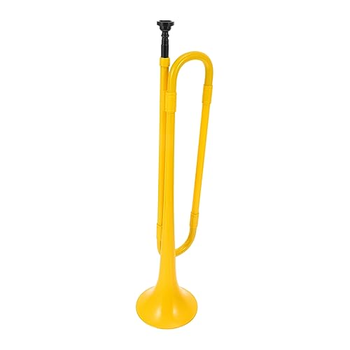 Mikinona 1 Stück Abs Trompete Kind nützliches Trompeteninstrument kleine Trompete Studenten Trompete Yellow von Mikinona