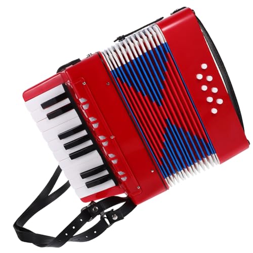 Mikinona 1 Stück Akkordeonlehre kinderspielzeug hühner musikinstrumente spielzeuge spielsachen Tragbares Akkordeon pädagogisches Abs rot Mikinona 1 Stück Akkordeonlehre kinderspielzeug hühner musikinstrumente spielzeuge spielsachen Tragbares Akkordeon pädagogisches Abs rot von Mikinona