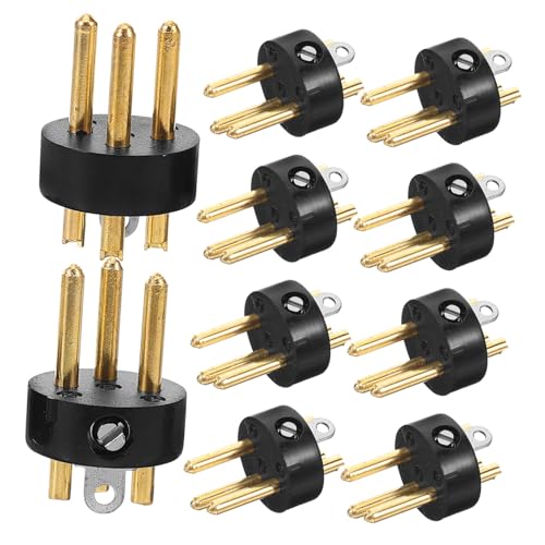 Mikinona 10Stücke Xlr Pin Mikrofonstecker Adapter für Audio Umwandlung Kompatibel mit Lautsprechern Beleuchtung und Mikrofonen Präzise Verarbeitung für Optimale Klangqualität Mikinona 10Stücke Xlr Pin Mikrofonstecker Adapter für Audio Umwandlung Kompatibel mit Lautsprechern Beleuchtung und Mikrofonen Präzise Verarbeitung für Optimale Klangqualität von Mikinona