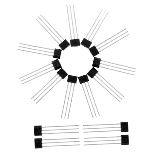 Mikinona 15Stücke Hall Sensor Elektrischer Hallsensor Präzise Strommessung Langlebig und Zuverlässig für Elektrische Anwendungen Hall für Effiziente von Mikinona
