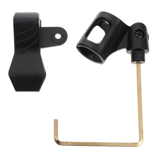 Mikinona 1Stück Mikrofonclip Aus Abs Tragbarer Mikrofonhalter Kompakte Für Saxophon Und Andere Mikrofone Einfach Zu Installieren Und Leicht Zu Transportieren von Mikinona