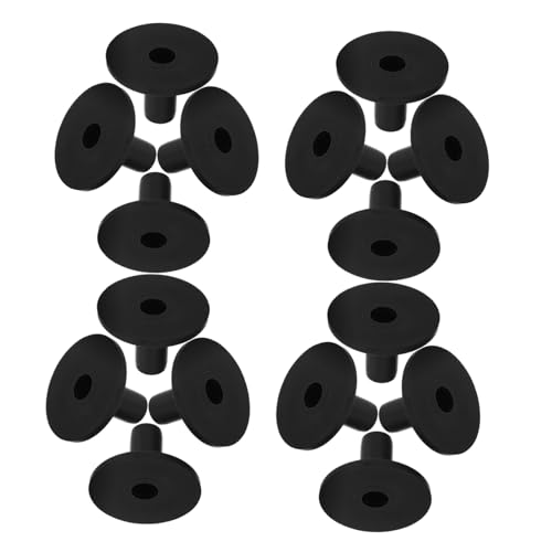 Mikinona 20Stücke Kunststoff Beckenhülsen für Schlagzeug Runde Trommelhüllen Optimaler Schutz für Cymbals Passend für Verschiedene Drum Kits Leicht und Tragbar Verbessertes Mikinona 20Stücke Kunststoff Beckenhülsen für Schlagzeug Runde Trommelhüllen Optimaler Schutz für Cymbals Passend für Verschiedene Drum Kits Leicht und Tragbar Verbessertes von Mikinona