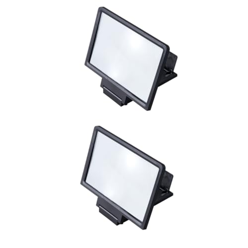 Mikinona 2St Bildschirmlupe für Mobiltelefone Handyhalter Laptopständer für den Schoß Telefonlupe bildschirmverstärker für Handy Telefon-Bildschirmlupe Telefon-Bildschirmverstärker Black Mikinona 2St Bildschirmlupe für Mobiltelefone Handyhalter Laptopständer für den Schoß Telefonlupe bildschirmverstärker für Handy Telefon-Bildschirmlupe Telefon-Bildschirmverstärker Black von Mikinona