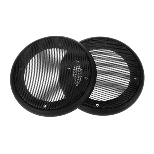 Mikinona 2Stücke Lautsprecherabdeckung Auto Subwoofer Grill Lautsprecherschutz aus Robustem für Verschiedene Car Audio Kompatibel mit Diversen Automarken Mikinona 2Stücke Lautsprecherabdeckung Auto Subwoofer Grill Lautsprecherschutz aus Robustem für Verschiedene Car Audio Kompatibel mit Diversen Automarken von Mikinona