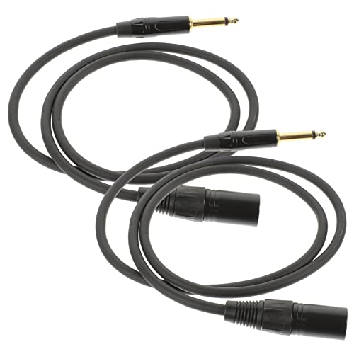 Mikinona 2Stücke Mikrofonadapterkabel zu Xlr Hochwertige Audioverbindung für Mikrofone und Mischpulte Flexibles Langlebiges Patch Kabel für Bühnenanwendungen Mikinona 2Stücke Mikrofonadapterkabel zu Xlr Hochwertige Audioverbindung für Mikrofone und Mischpulte Flexibles Langlebiges Patch Kabel für Bühnenanwendungen von Mikinona