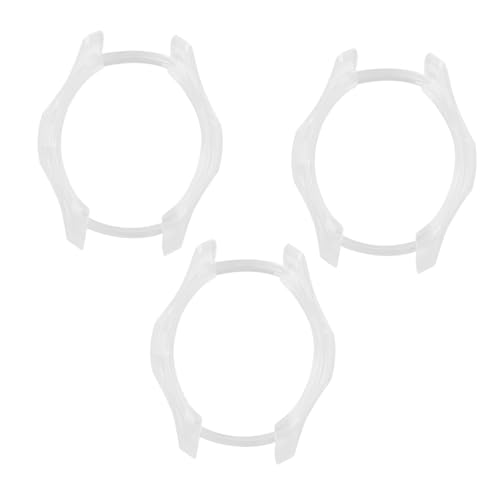Mikinona 3Stücke Teiliges Uhrengehäuse für Watch Transparente Schutzhülle aus Hochwertigem Material Vollflächiger Schutz vor Kratzern Stößen Einfach zu Bedienen Elegantes Mikinona 3Stücke Teiliges Uhrengehäuse für Watch Transparente Schutzhülle aus Hochwertigem Material Vollflächiger Schutz vor Kratzern Stößen Einfach zu Bedienen Elegantes von Mikinona