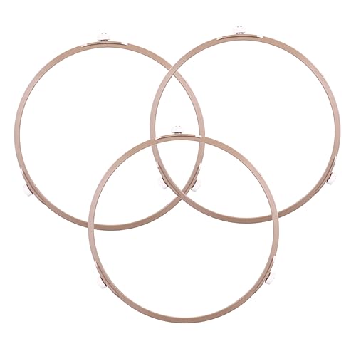 Mikinona 3st Plattentellerhalterung Für Mikrowellenherde Mikrowellenwalzenringrotierende Walze Mikrowellen-tablett-ring Backofen-plattentellerringe Rundes Tablett Ofenrad Ringe Pvc Brown Mikinona 3st Plattentellerhalterung Für Mikrowellenherde Mikrowellenwalzenringrotierende Walze Mikrowellen-tablett-ring Backofen-plattentellerringe Rundes Tablett Ofenrad Ringe Pvc Brown von Mikinona