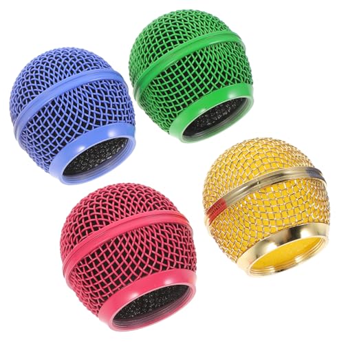 Mikinona 4 Stück Farbiges Mikrofonzubehör Grills Mikrofon Zubehör Kühlergrill Austauschen Tablet-halterung Für Mikrofonständer Mikrofonnetz Mikrofonabdeckung Mesh-grill Headset Metall Mikinona 4 Stück Farbiges Mikrofonzubehör Grills Mikrofon Zubehör Kühlergrill Austauschen Tablet-halterung Für Mikrofonständer Mikrofonnetz Mikrofonabdeckung Mesh-grill Headset Metall von Mikinona