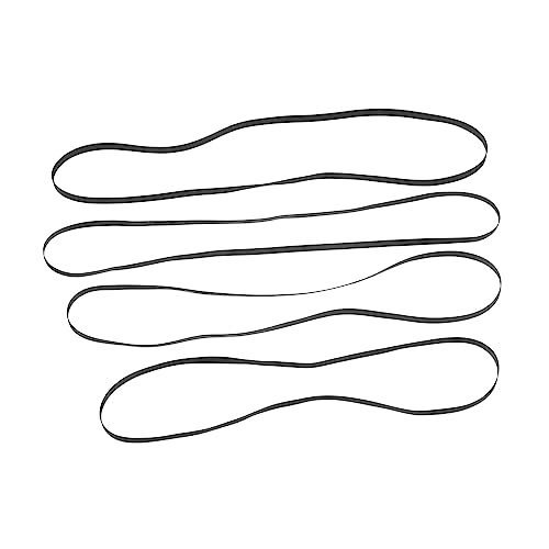 Mikinona 4 Stück Phono-Gürtel Band-Plattenspieler Abspielgerät Rekorder-Plattenspieler-Riemen aufzeichnen Gürtel für Plattenspieler Plattenspielerriemen Klebeband Black Mikinona 4 Stück Phono-Gürtel Band-Plattenspieler Abspielgerät Rekorder-Plattenspieler-Riemen aufzeichnen Gürtel für Plattenspieler Plattenspielerriemen Klebeband Black von Mikinona