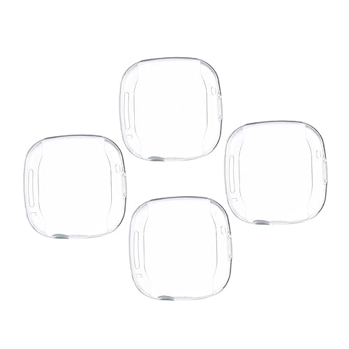 Mikinona 4Stücke TPU Schutzhülle für Smartwatch Drop Uhrenschutz Kompatibel mit Transparent Leicht Schützt vor Kratzern Stößen Mikinona 4Stücke TPU Schutzhülle für Smartwatch Drop Uhrenschutz Kompatibel mit Transparent Leicht Schützt vor Kratzern Stößen von Mikinona