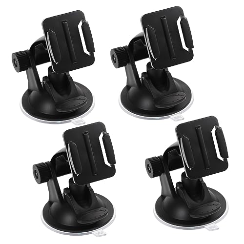 Mikinona 4Stücke Teiliges Auto Saugnapf Halterung für Dashcam und Action Universelle Windschutzscheibenhalterung rutschfest und Hitzebeständig Mikinona 4Stücke Teiliges Auto Saugnapf Halterung für Dashcam und Action Universelle Windschutzscheibenhalterung rutschfest und Hitzebeständig von Mikinona