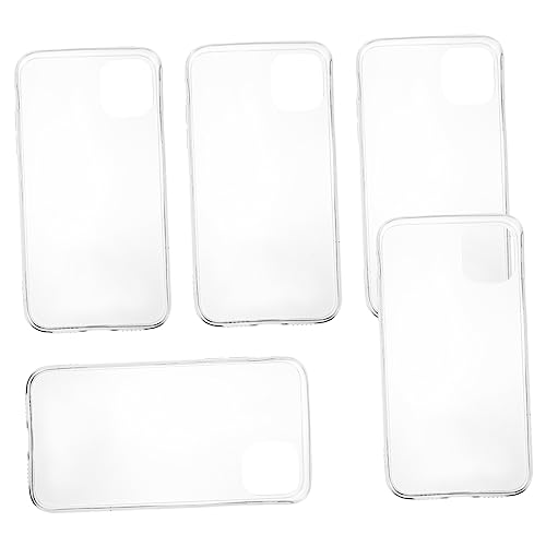 Mikinona 5Stücke DIY Handyhülle Kompatibel pro Personalisierter Telefonschutz aus Dünnem Acryl TPU Selbst Gestaltbar mit Harz für Individuellen Look Mikinona 5Stücke DIY Handyhülle Kompatibel pro Personalisierter Telefonschutz aus Dünnem Acryl TPU Selbst Gestaltbar mit Harz für Individuellen Look von Mikinona