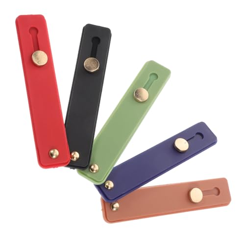 Mikinona 5st Handyhalter Handyband Für Die Hand Silikon-handyband-Griff Universeller Handygurt Dehnbarer Telefongriff Rückseite Der Handyschlaufe Handyband Pp Mikinona 5st Handyhalter Handyband Für Die Hand Silikon-handyband-Griff Universeller Handygurt Dehnbarer Telefongriff Rückseite Der Handyschlaufe Handyband Pp von Mikinona
