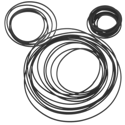 Mikinona 90Stücke Gummiriemen für Kassettenrekorder Kassettenband Universelle Ersatzriemen für Recorder und DVD Laufwerke Gemischte Langlebige Materialqualität Mikinona 90Stücke Gummiriemen für Kassettenrekorder Kassettenband Universelle Ersatzriemen für Recorder und DVD Laufwerke Gemischte Langlebige Materialqualität von Mikinona