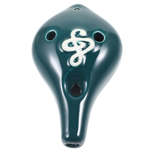 Mikinona Alt -Keramik Ocarina Loch Okarina-Flöte Okarina für Okarina-Musikinstrument für Okarina-Musikinstrument für Anfänger Keramik Ocarina Green Mikinona Alt -Keramik Ocarina Loch Okarina-Flöte Okarina für Okarina-Musikinstrument für Okarina-Musikinstrument für Anfänger Keramik Ocarina Green von Mikinona