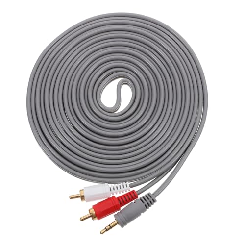 Mikinona Audiokabel Cinch Hochwertiges Stereo Lautsprecherkabel Stabiler Kupferkern für Optimale Signalübertragung für Audioanlagen Mikinona Audiokabel Cinch Hochwertiges Stereo Lautsprecherkabel Stabiler Kupferkern für Optimale Signalübertragung für Audioanlagen von Mikinona