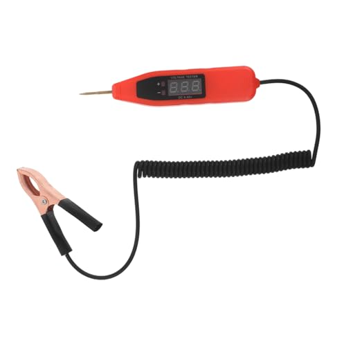 Mikinona Autospannungskreis Tester Bidirektionaler Spannungstester mit Taschenlampe Präziser Kfz Elektroprüfer für Autobatterie Zündsysteme und Lichtschaltungen Tragbar und Einfach von Mikinona