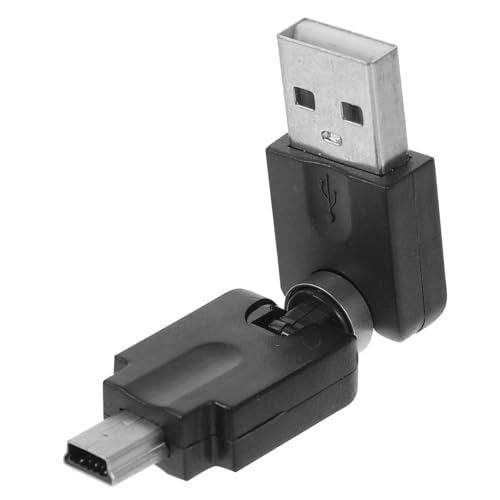 Mikinona Extender für Laptop Adapter Mini-USB- Mini-USB-Kabel USB-Mini USB-Konverter USB-Stecker auf Buchse-Extender Extender für Powerbank Aluminiumlegierung Black Mikinona Extender für Laptop Adapter Mini-USB- Mini-USB-Kabel USB-Mini USB-Konverter USB-Stecker auf Buchse-Extender Extender für Powerbank Aluminiumlegierung Black von Mikinona