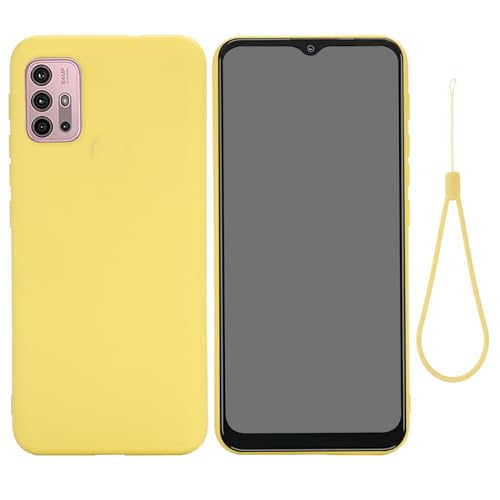 Mikinona Flüssige Silikonschale Zubehör Schutz Fall Handytasche Telefonabdeckung für g10/g30 Smartphone-Hülle Handyhülle für g10/g30 Handyhülle aus Silikon Handyhülle mit Aufhängeband Gelb Mikinona Flüssige Silikonschale Zubehör Schutz Fall Handytasche Telefonabdeckung für g10/g30 Smartphone-Hülle Handyhülle für g10/g30 Handyhülle aus Silikon Handyhülle mit Aufhängeband Gelb von Mikinona