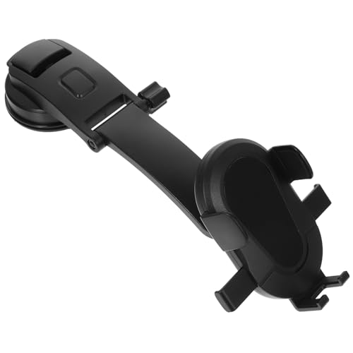 Mikinona Handyhalterung mit Saugnapf montieren Auto Telefonhalterung saugnapf handyhalterung Handy Halterung saugnapf Telefonnavigationsständer GPS-Halter silikon Black von Mikinona